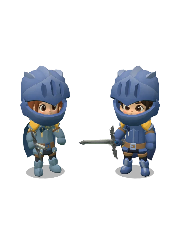 ตัวละคร Lancer หญิงและชายจากเกม