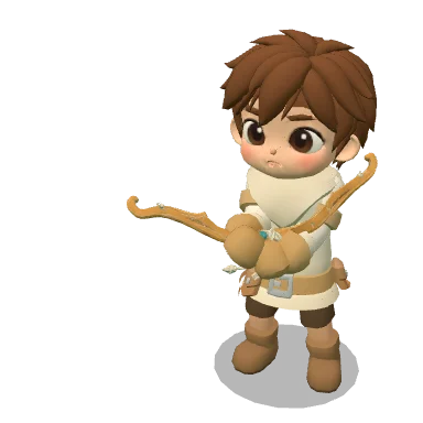 Dune Recurve worn by a character