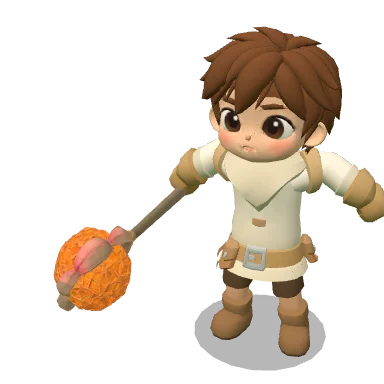 Bloomward Mace บนตัวละคร