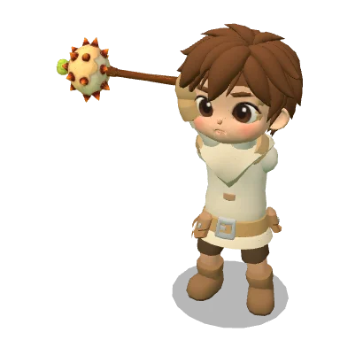 Thornbloom Mace บนตัวละคร
