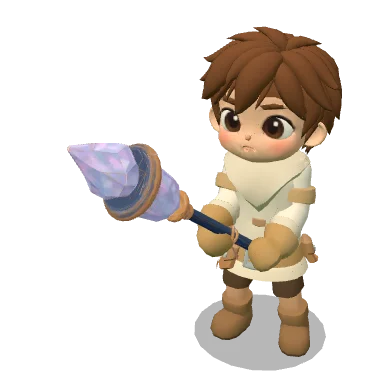 Prism Staff บนตัวละคร