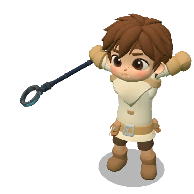 Mage Staff บนตัวละคร