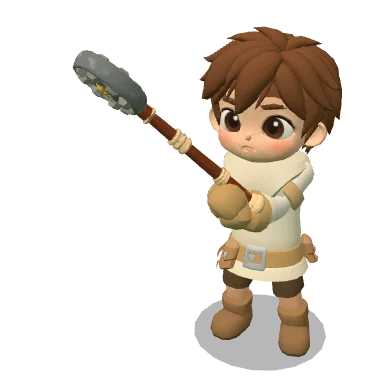 Pilgrim Mace บนตัวละคร