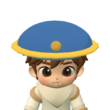 Starry Cap บนตัวละคร