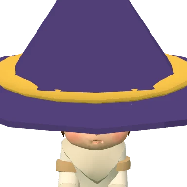 Wizard Hat บนตัวละคร